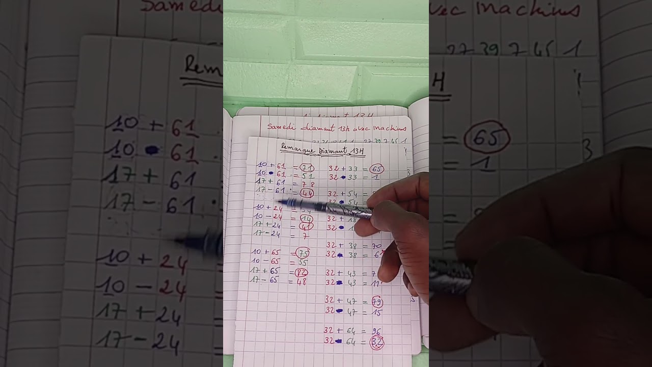 remarque simple pour gagner au jeu de loto. 