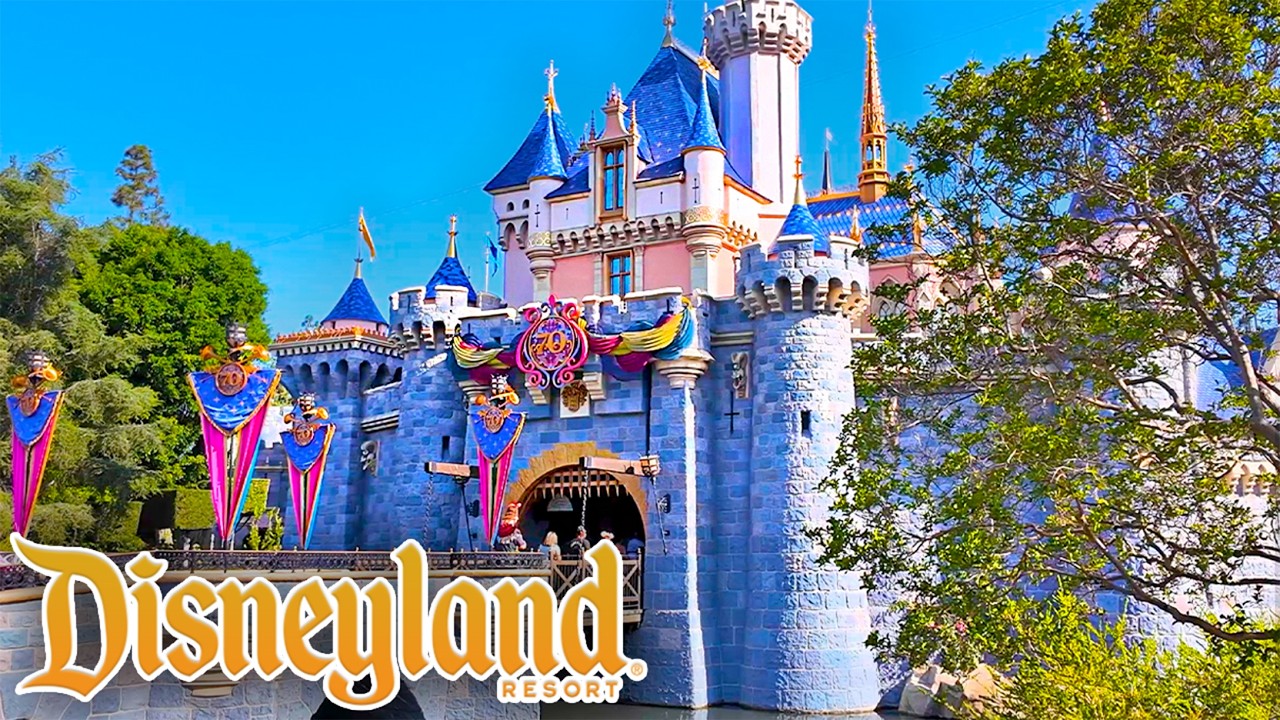Sunny Morning at Disneyland - Early Morning Walkthrough - June 2025 [4K POV]
