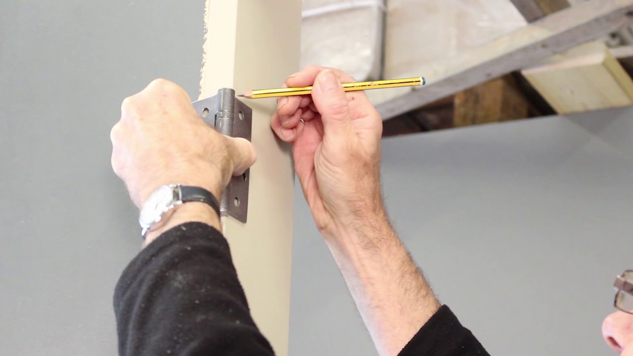How to fit a butt hinge - Easy Visual Fitting Tutorial