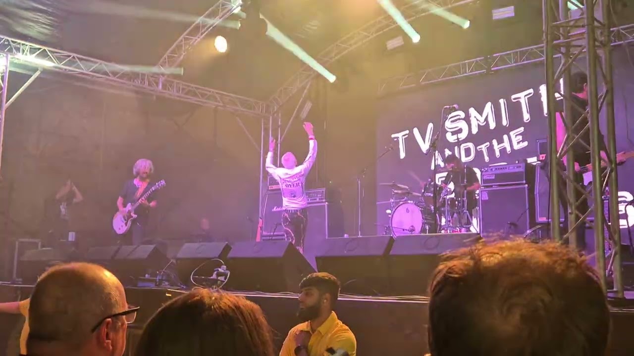 TV Smith & The Bored Teenagers at Rebellion Fest. Blackpool - the Club Casbah stage on Thurs. 7/8/25