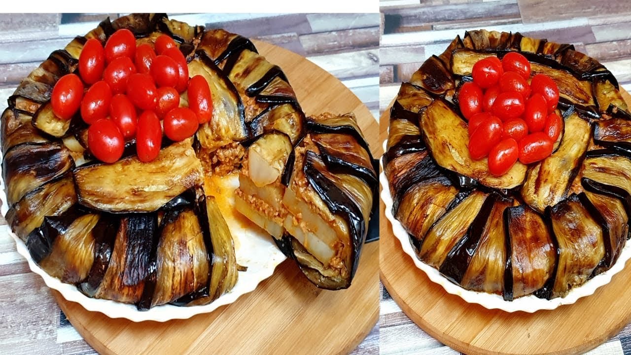 ألذ طبق باذنجان ممكن تجربيه رائع جدا ولازم تجربوه روعة 👌
