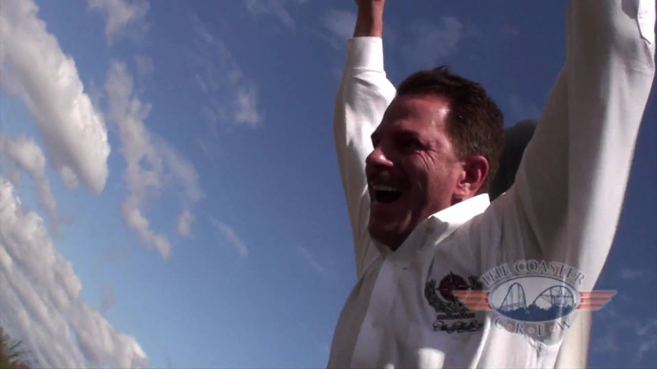 Kerry Earnhardt on Intimidator at Carowinds