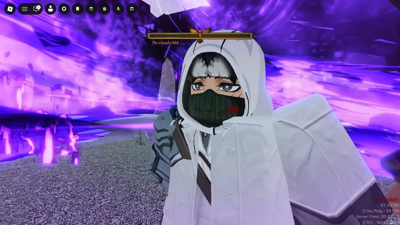 Jump Showdown Living Blade and Short Alchemist Vs Cursed Child Boss
