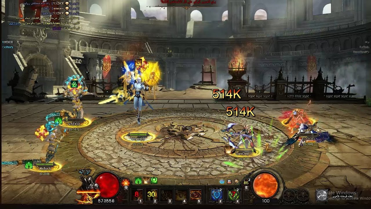 اقوي 17 دقيقه داخل حلبه المنافسات  (55~70)  للبطل иσмєяcy 😈 داخل لعبه الاسطوره اونلاين Legend online