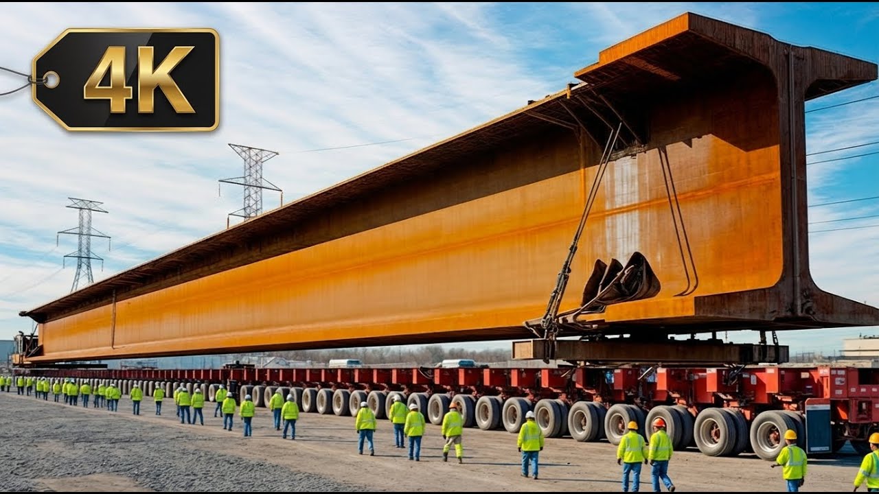 How Steel Beams Are Made in Factories | Step-by-Step Manufacturing Process