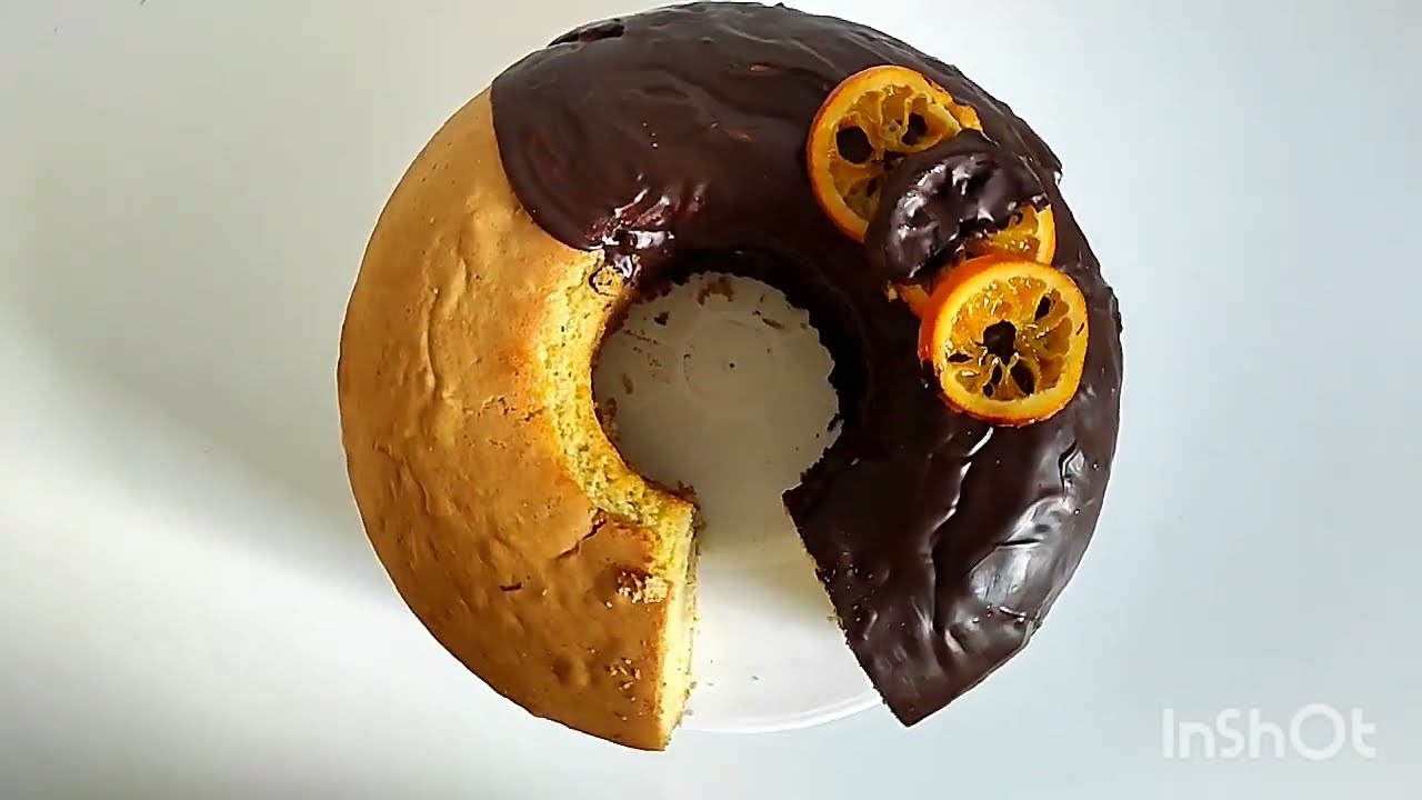 لن تستغني ابدا عن هذه الوصفة ❗❗❗❗ كايك برتقال بالشوكولا  🍊🍫🍫🍊 وداعا لكايك المحلات حظرها وحدك