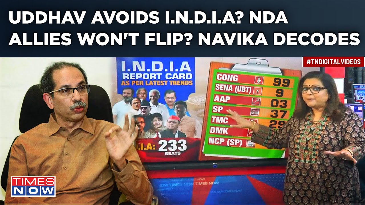 Nitish, Naidu Won't Betray NDA? Uddhav Skips I.N.D.I.A Meet? Navika Kumar Shares Inside Scoop