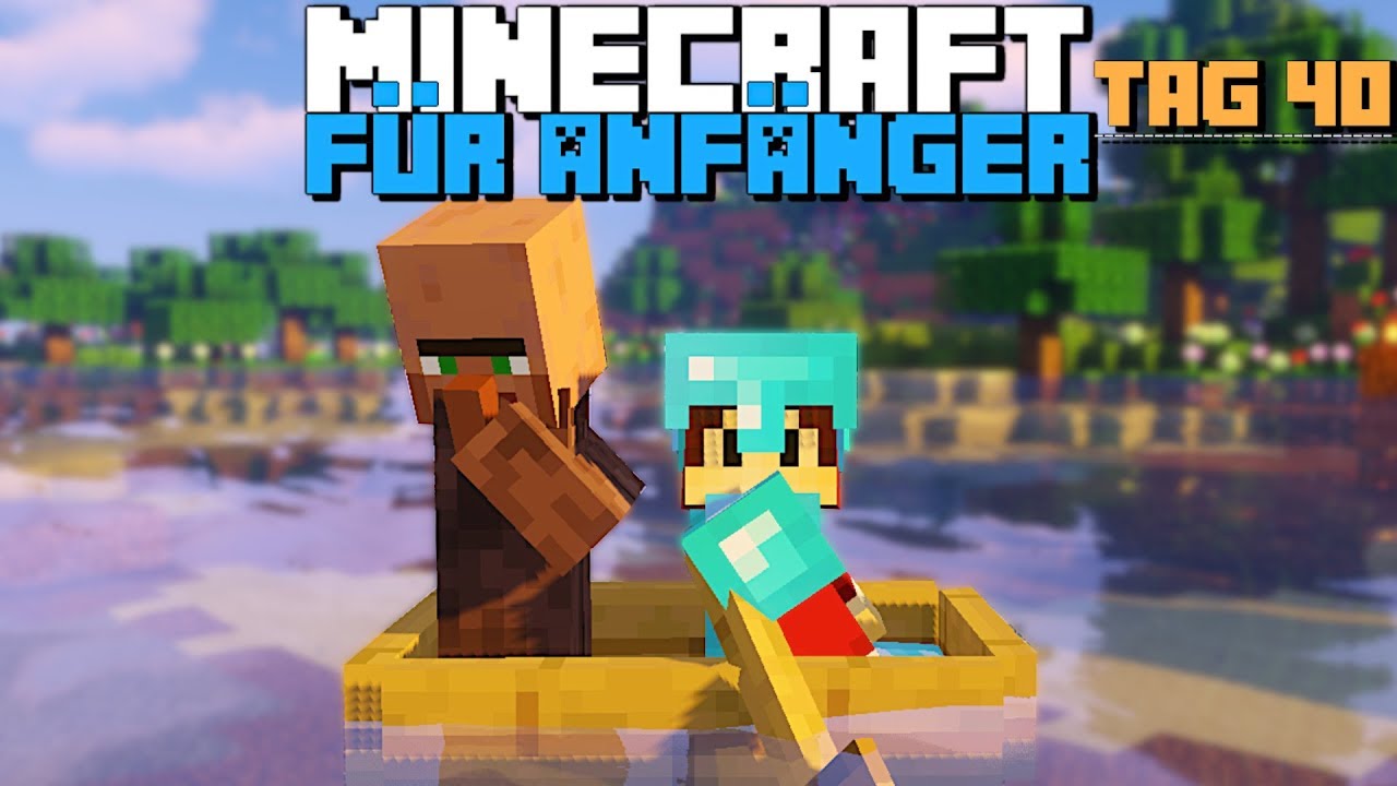 Wie bekommt man Dorfbewohner in Minecraft 1.14 | Minecraft für Anfänger Tag 40