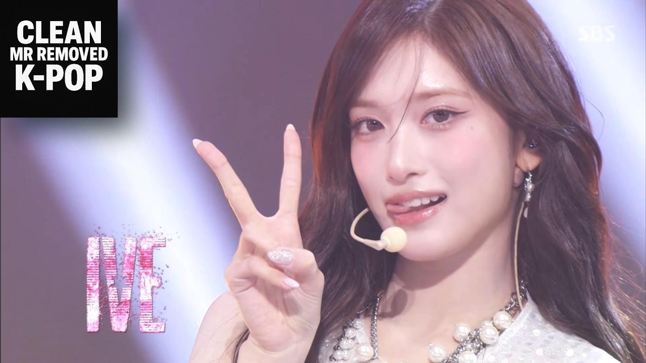 [CLEAN MR REMOVED] BLACKHOLE - IVE | SBS Inkigayo 260301 방송 | LIVE MR제거