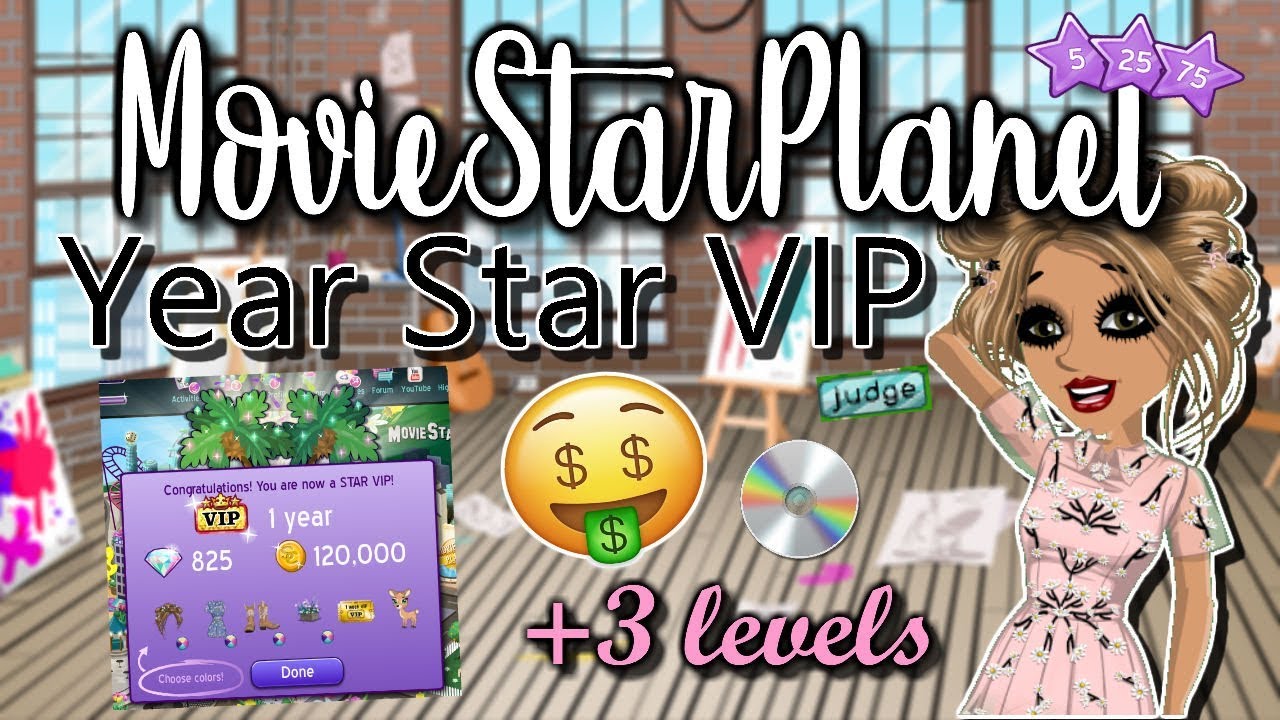 MSP- 1 Year Star VIP + Leveling 3 Times
