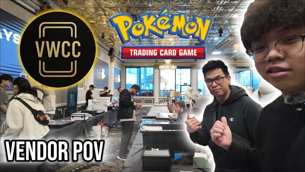 Selling at the Vancouver West Side Card Show | Vendor POV