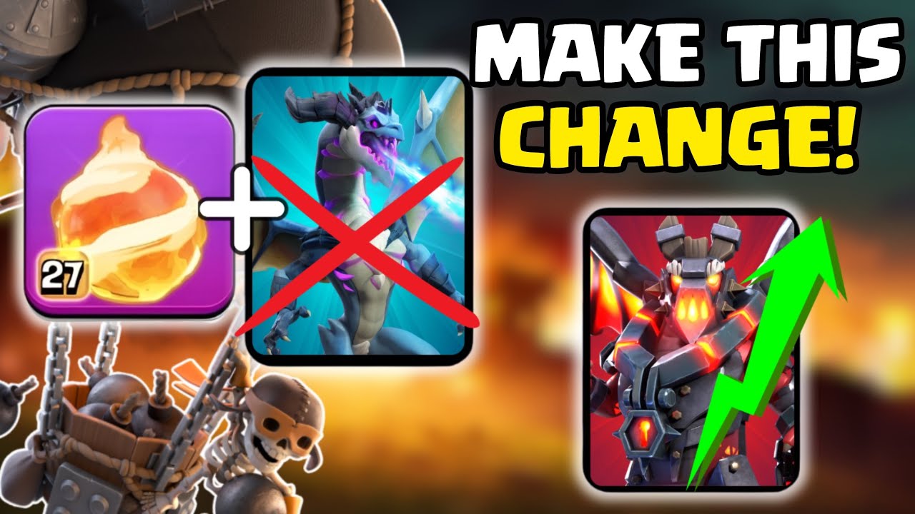 The NEW Dragon Duke Makes Fireball Rocketloons Even Stronger! (Clash of Clans)