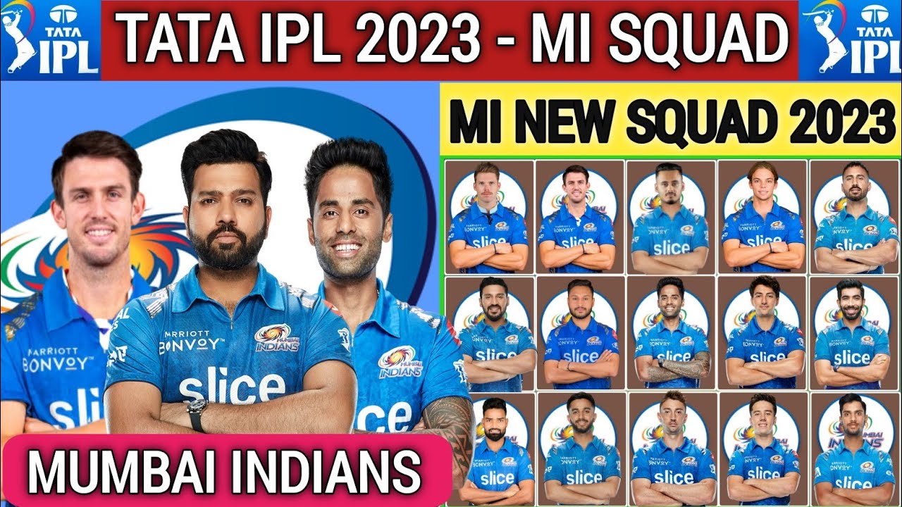 Mumbai indians new squad 2024। ipl 2024। Mumbai Indians Final Squad 2024। Mi Squad 2024।