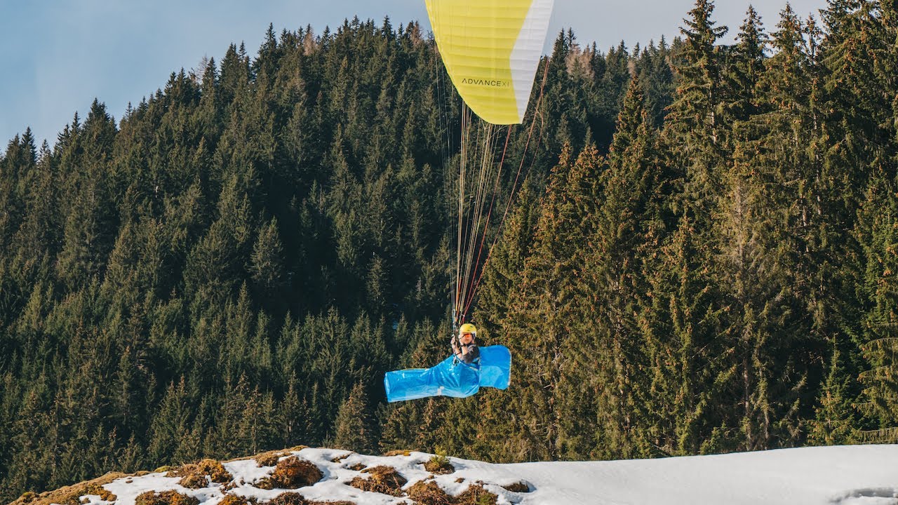 IKEA XÅLPS GÖRTZEUG - lightweight paragliding pod harness