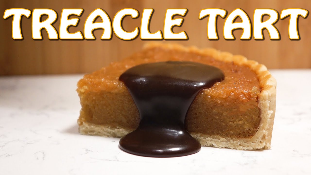 How to make Treacle Tart with Treacle Sauce | Episode 08 | NO TALKING, JUST FOOD SERIES