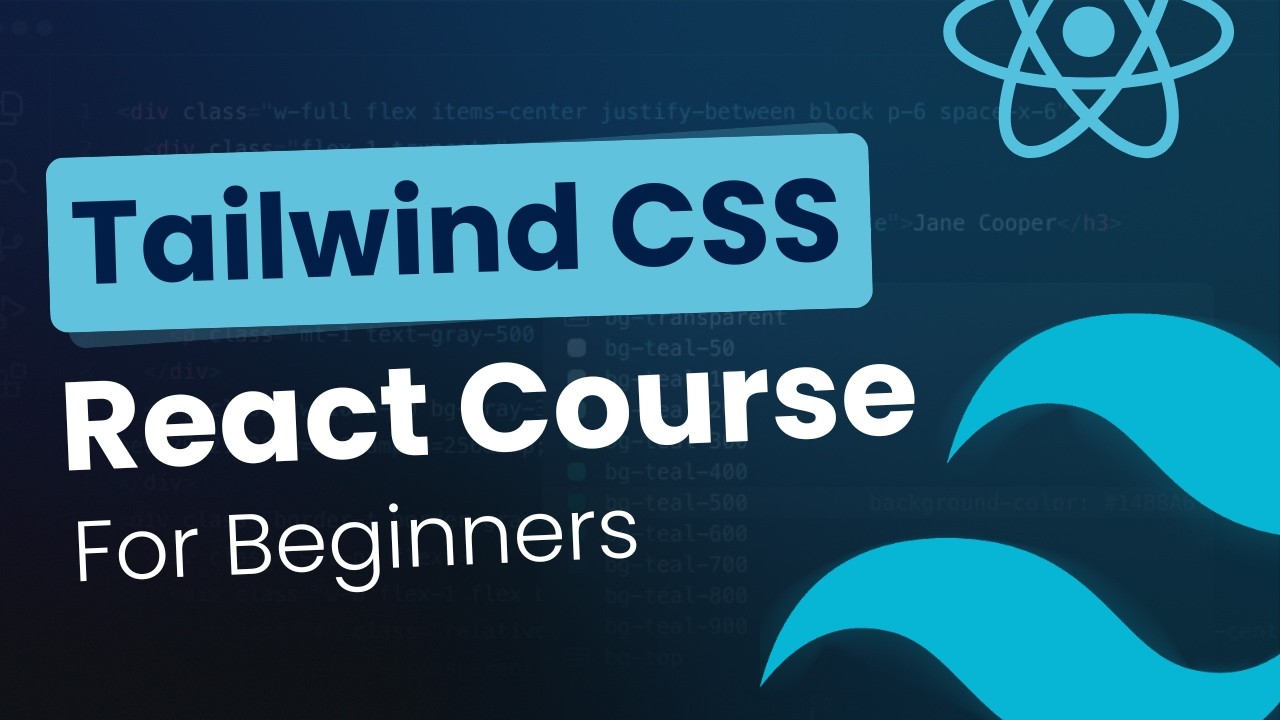 Экспресс-курс по CSS в React с использованием Tailwind (2026) | Станьте профессионалом в React Ta...