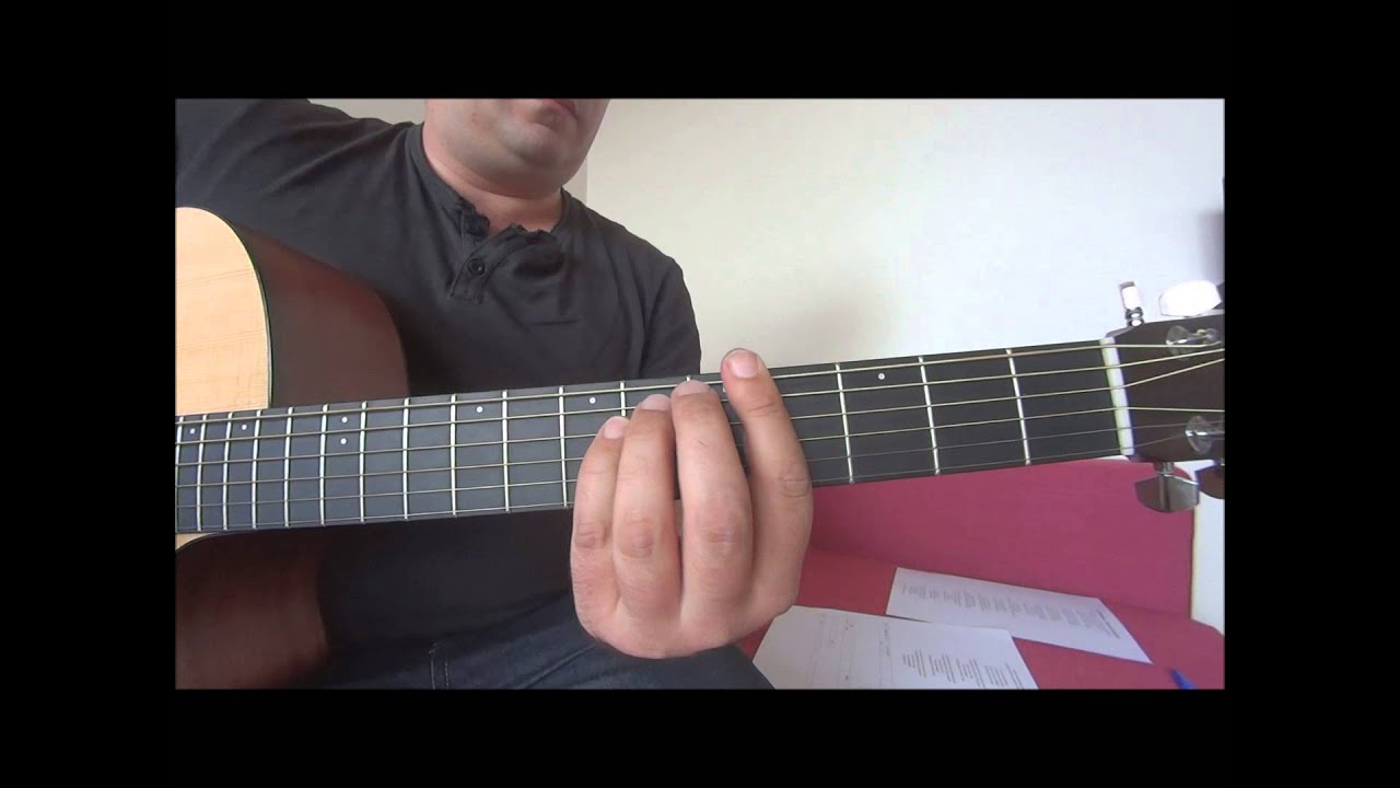 Tears dry on their own - Amy Winehouse acoustic guitar tutorial