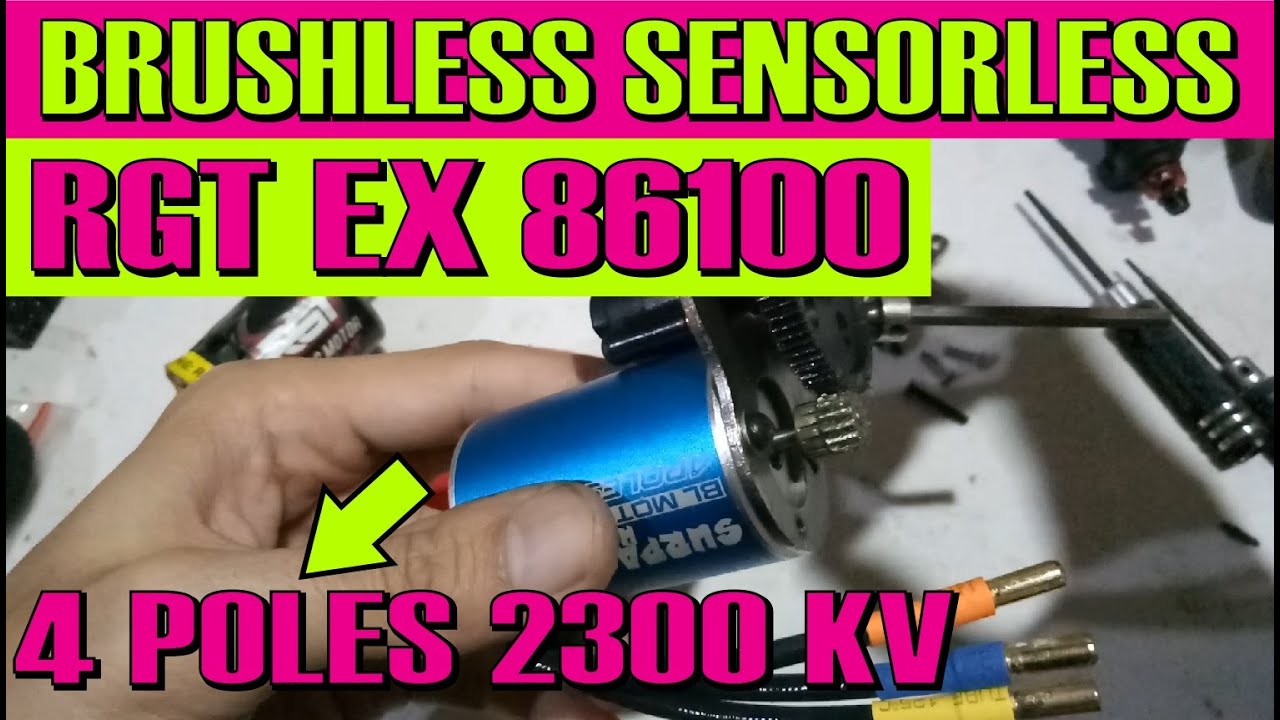 RGT EX86100 Brushless Motor 2300 KV