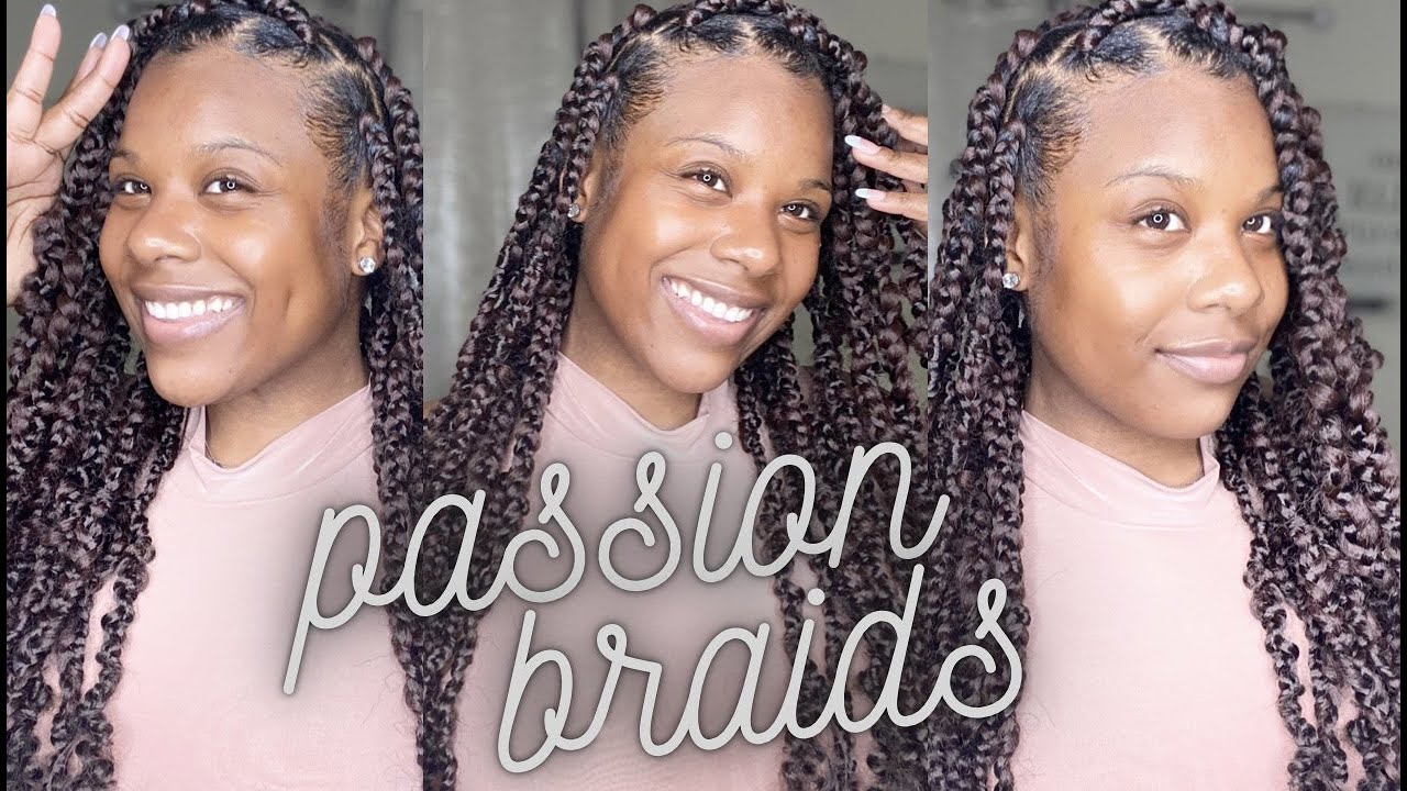 PASSION BRAIDS TUTORIAL | RUBBER BAND METHOD