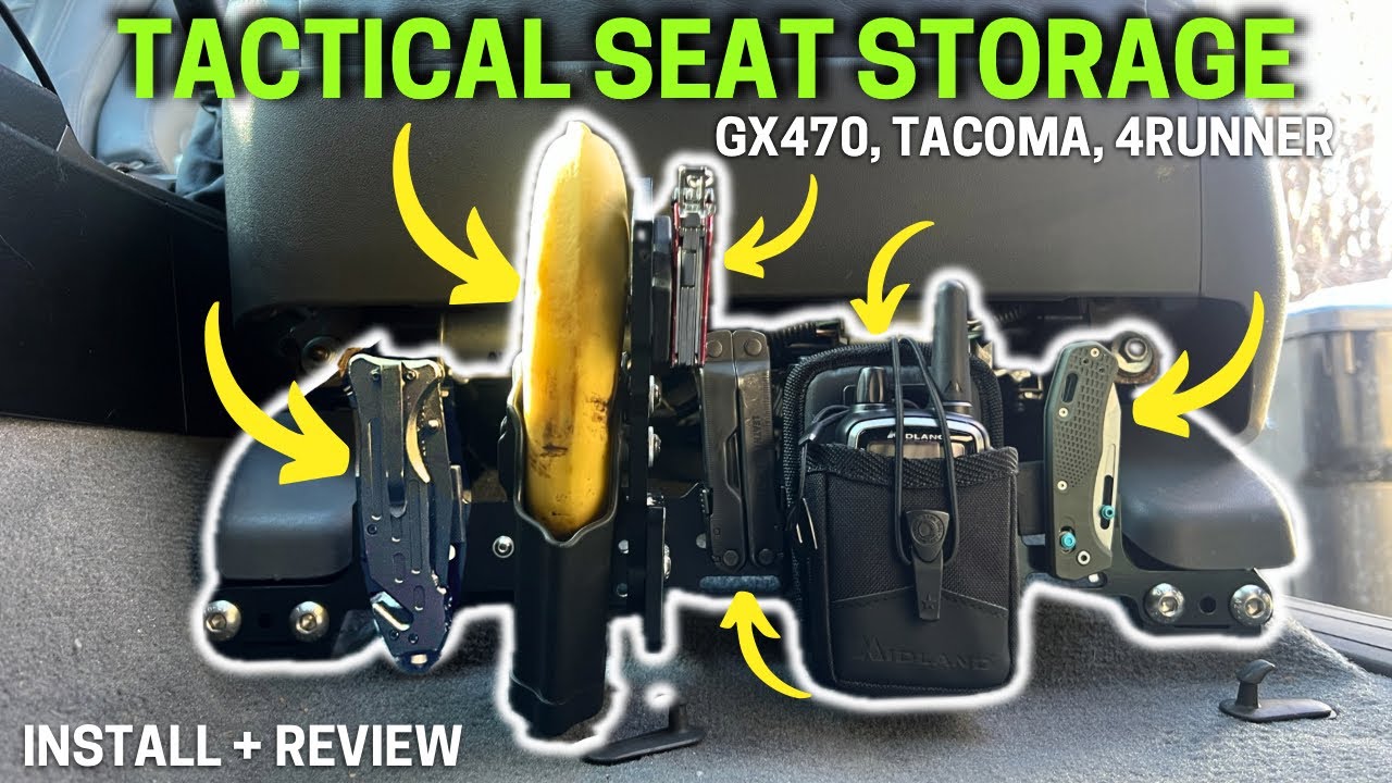 Desert Does It GX470 || Seat Jackers and MMP EDC Storage