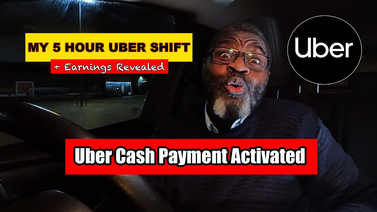 Моя 5-часовая смена в Uber | Оплата наличными через Uber активирована