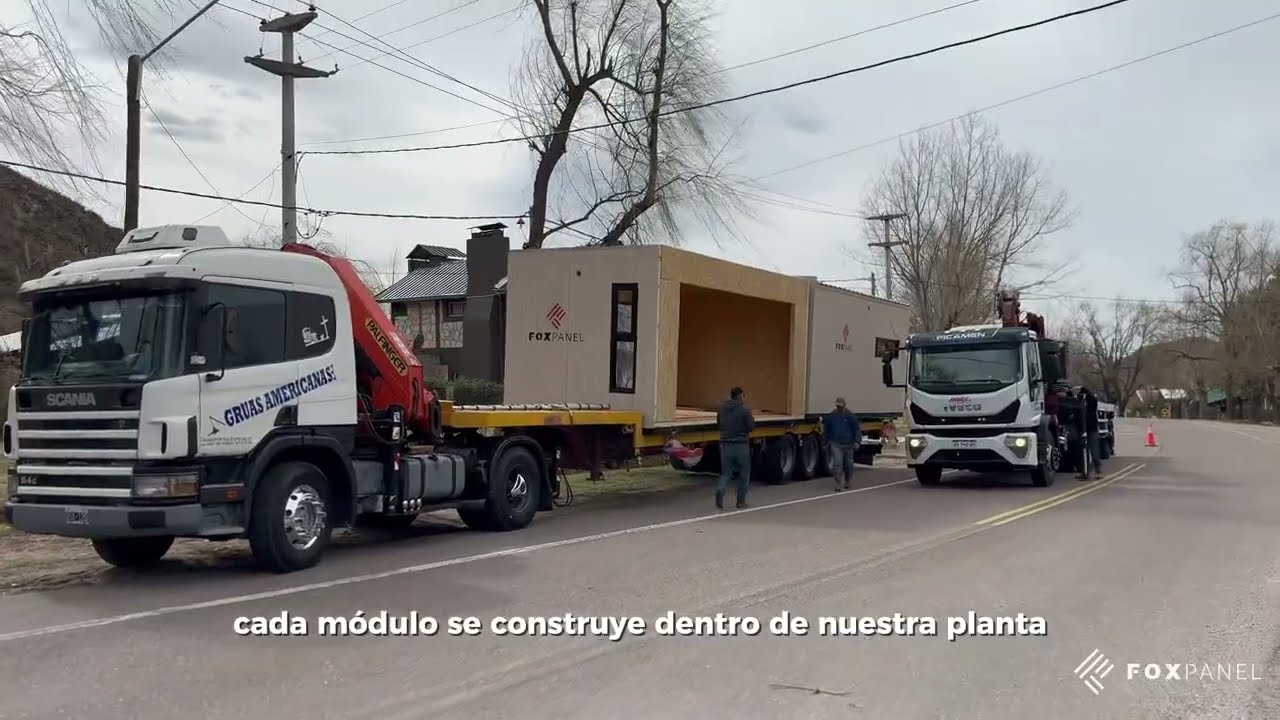 C&oacute;mo funciona el sistema FOX PANEL | M&oacute;dulos habitacionales listos para instalar