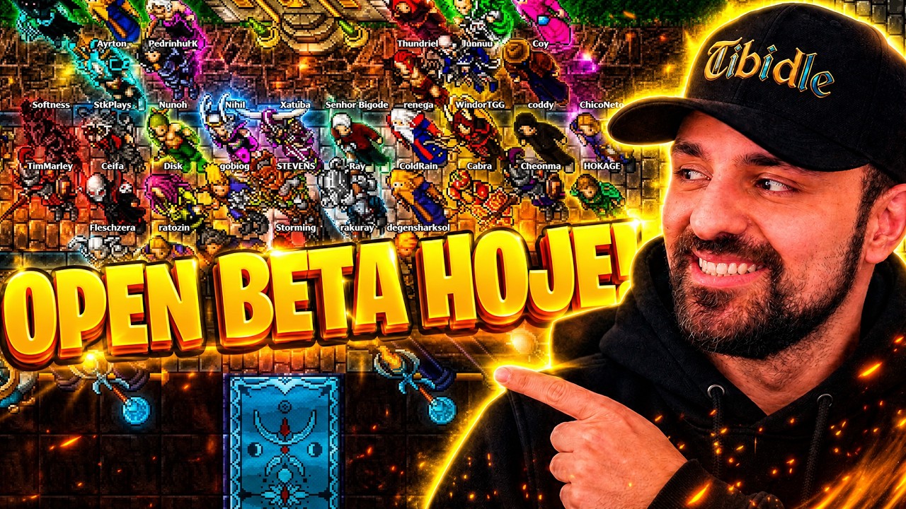 LAN&Ccedil;AMENTO TIBIDLE HOJE OPEN BETA - MEU PROJETO