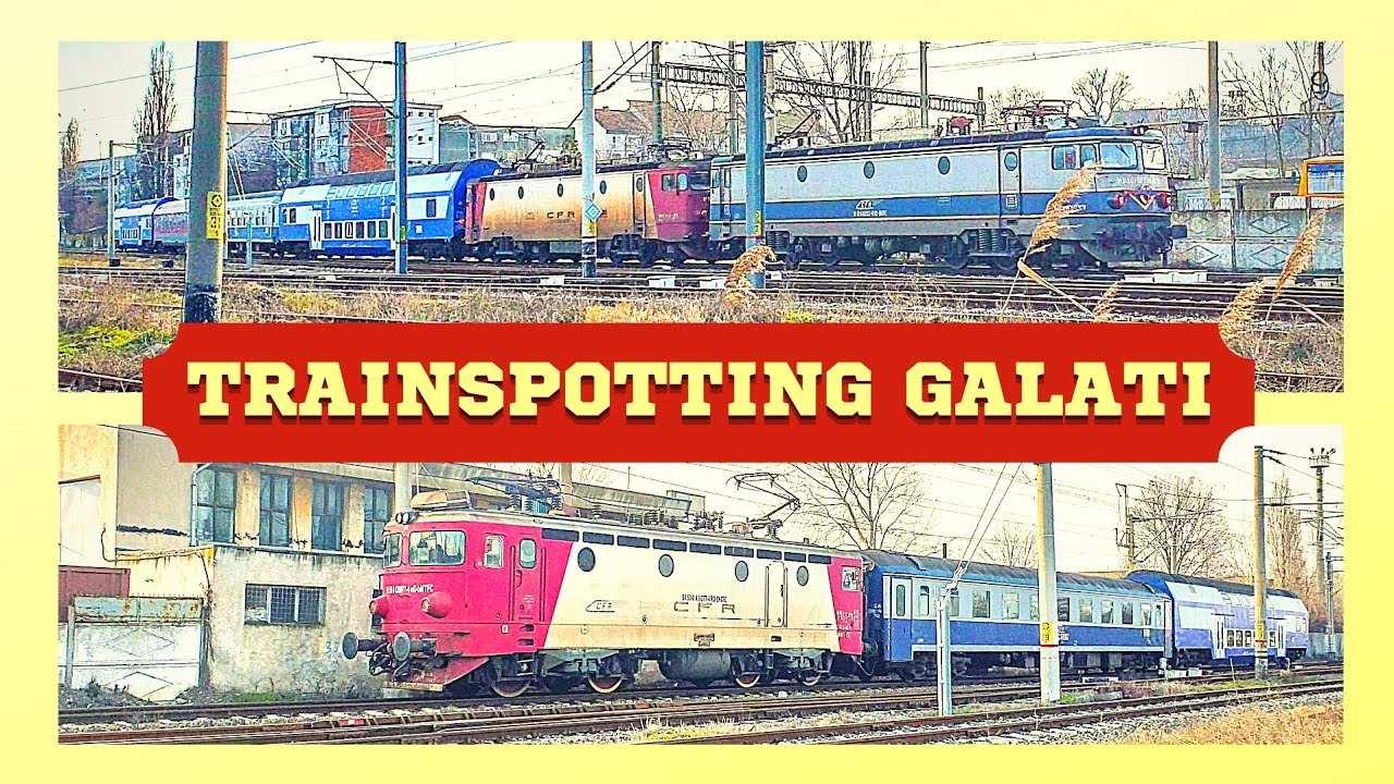 [4K] Trenuri peste Macazuri / Trains over Switches in Galati | March 14th, 2021