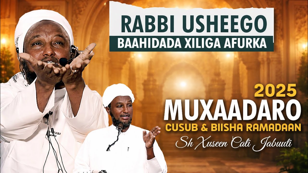 Sheikh xuseen Cali. Muxaadaro iyo qisooyin cusub dhageyso eena faafi 