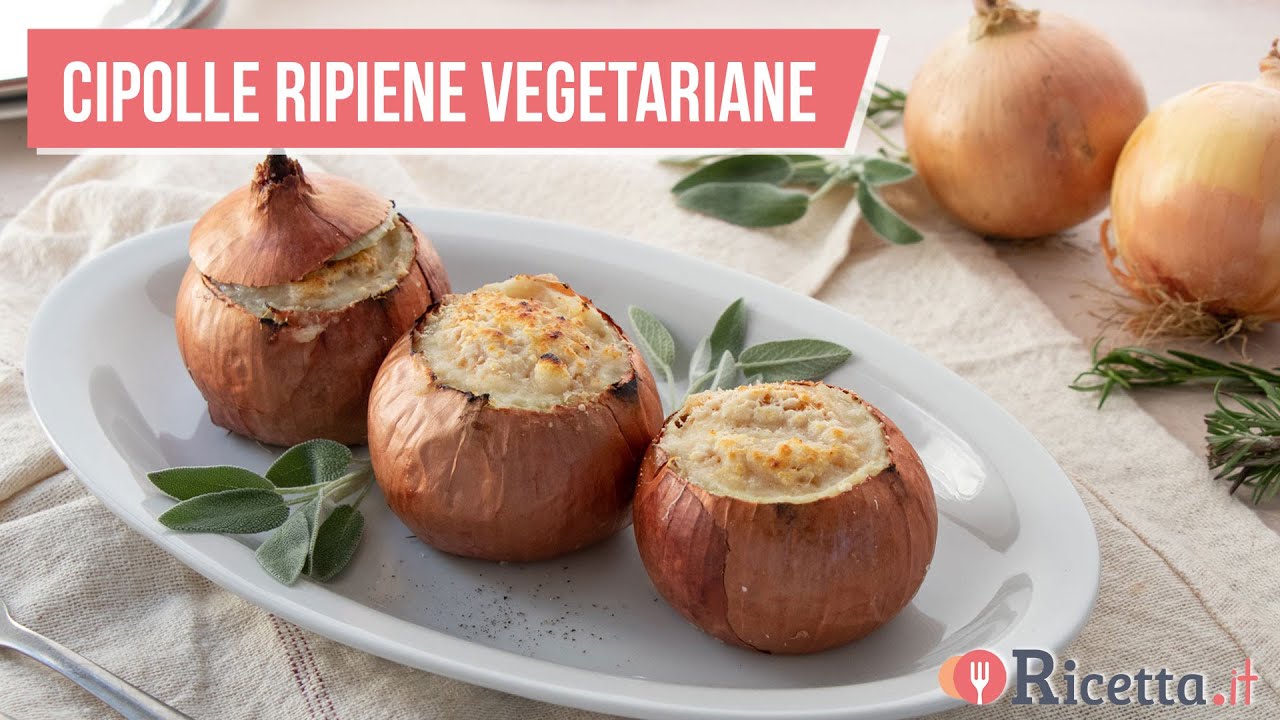 Cipolle ripiene vegetariane 🧅 - Ricetta.it