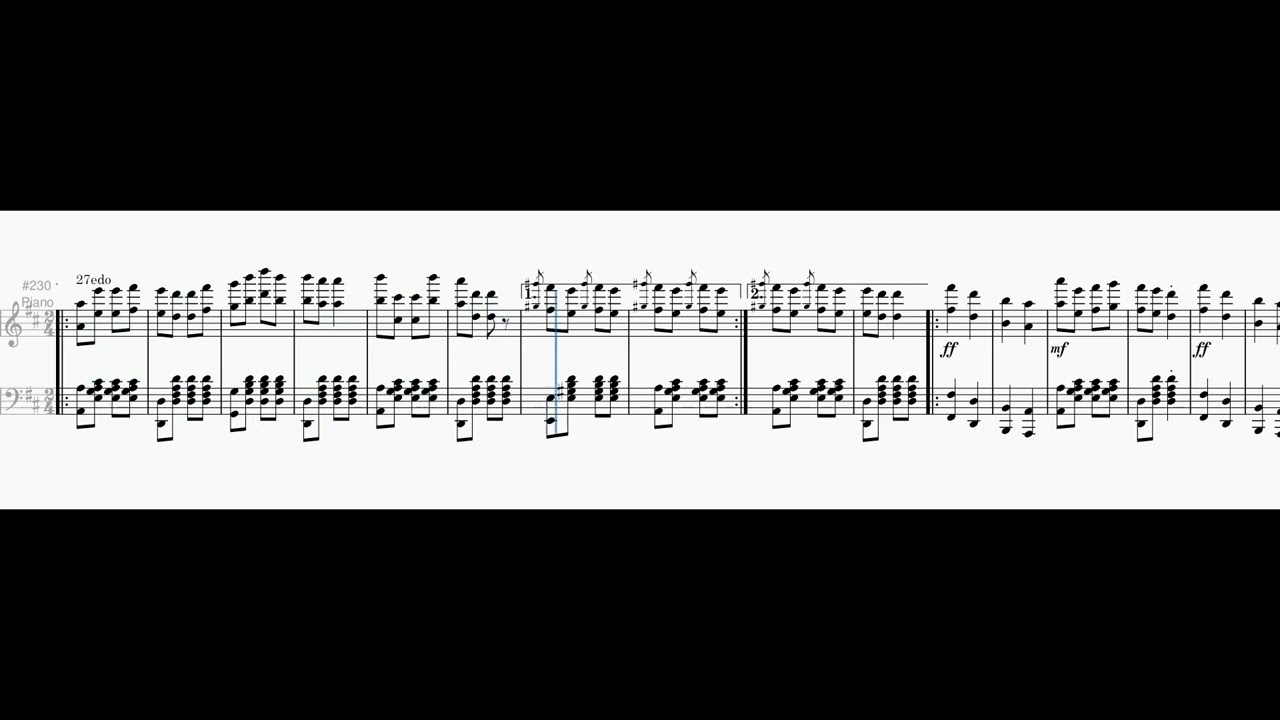 Microtonal Can Can