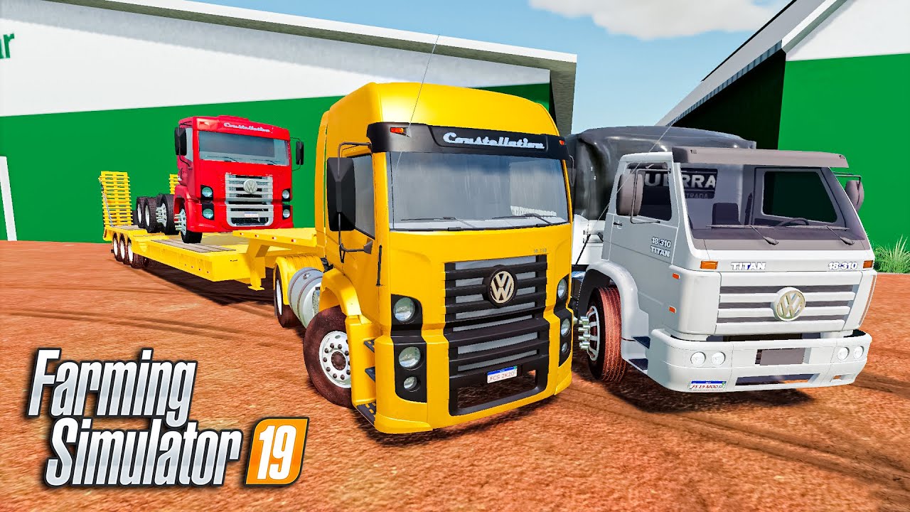 Caminhões da VOLKSWAGEN no Farming Simulator 19