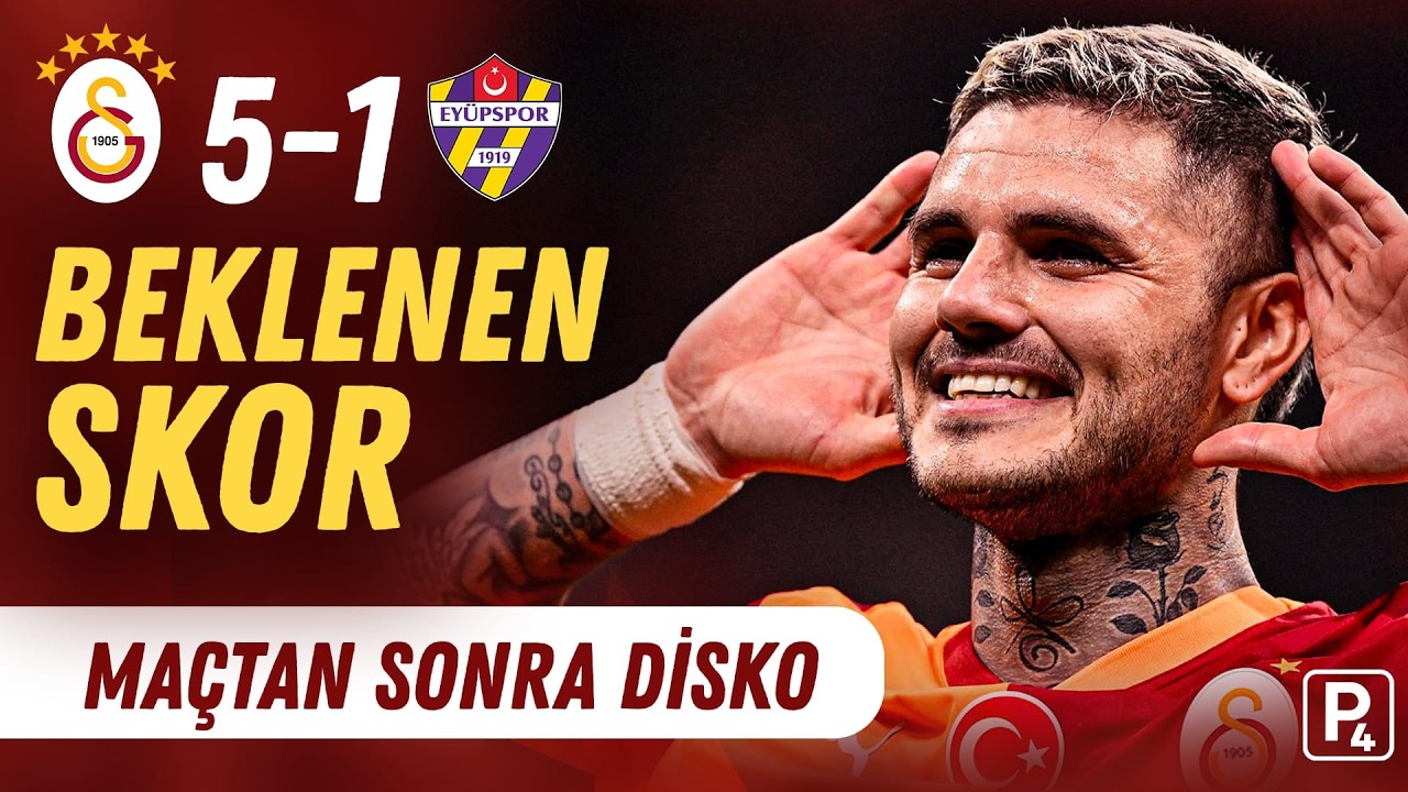 RAHAT GALİBİYET | ICARDI & OSIMHEN A.Ş. | MAÇTAN SONRA DİSKO