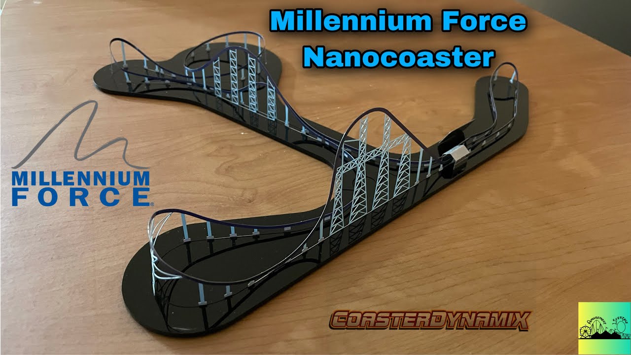 Millennium Force | Nanocoaster | Timelapse