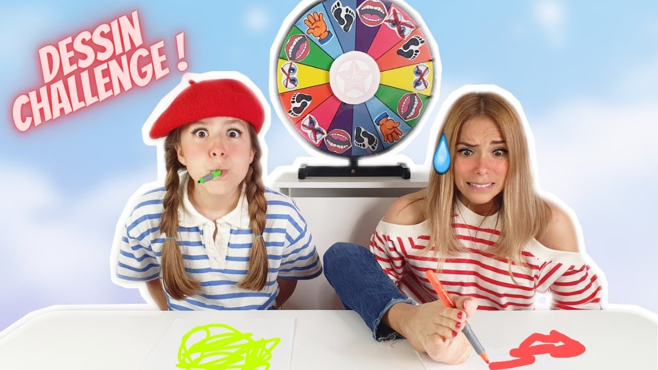 Mystery Wheel dessin challenge // KIARA PARIS