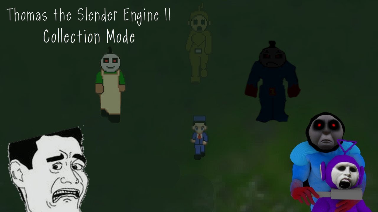Cuidado Con El Thomas y Sus Amigis -- Thomas The Slender Engine 2D -- JULINWORLD 15