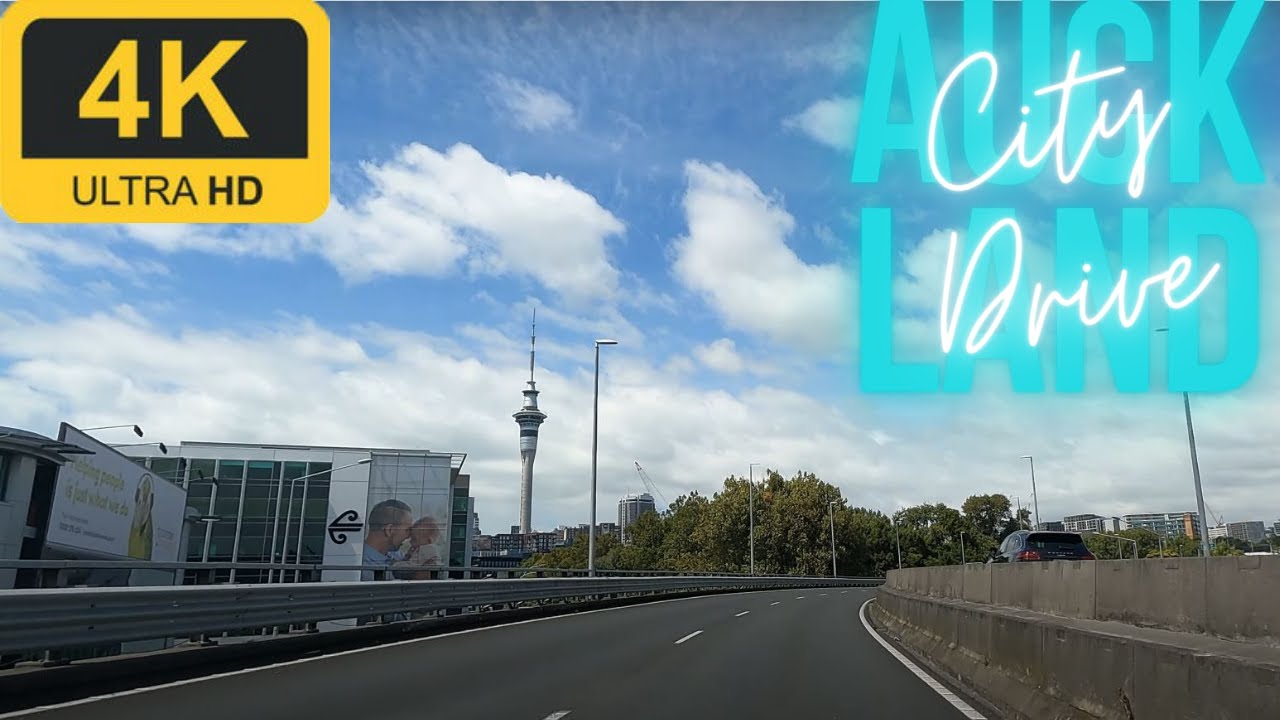 Auckland Drive | CBD to Trusts Arena | Central to West Auckland | 4K