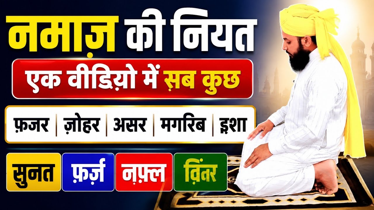 How to Intend Your Prayer (Namaz ki Niyat kaise kare)