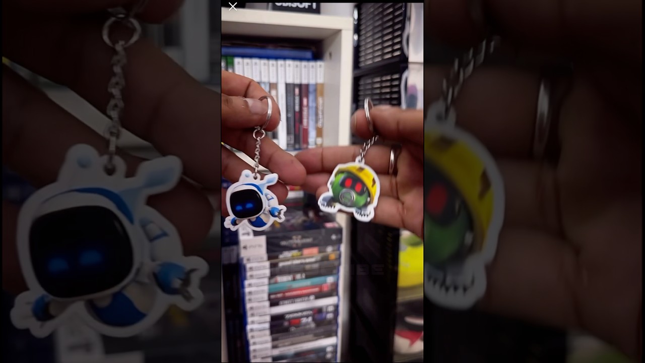 Astrobot freebie keychain unboxing #astrobot #astrobotgameplay #astrobotps5 #ps5 #ps5pro #shorts