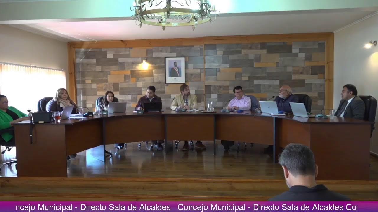 Sesión Extraordinaria de Concejo Municipal Miércoles 29 de octubre 2025