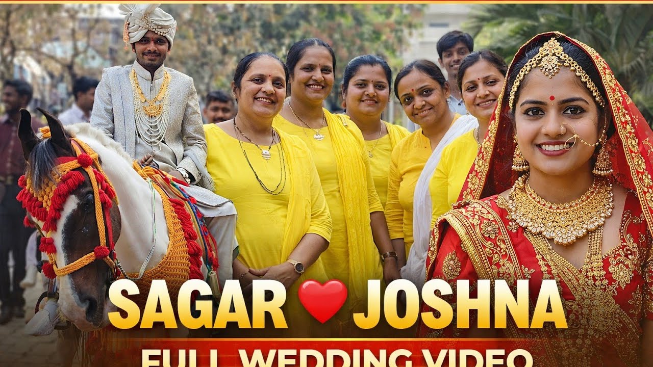 Josna Weds Sagar | Full Marriage Video | Sitaram Gaushala Kosmada | 13 February 2026