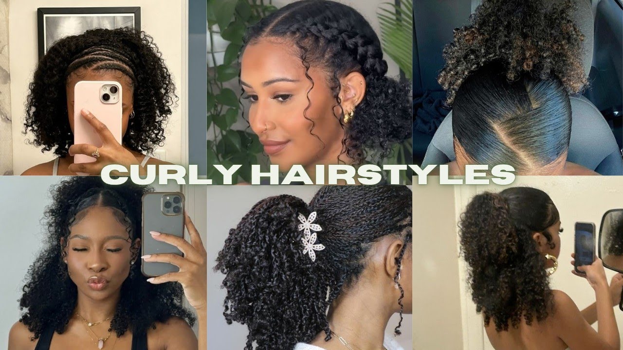 Hairstyles for Curly Type 3c Hair