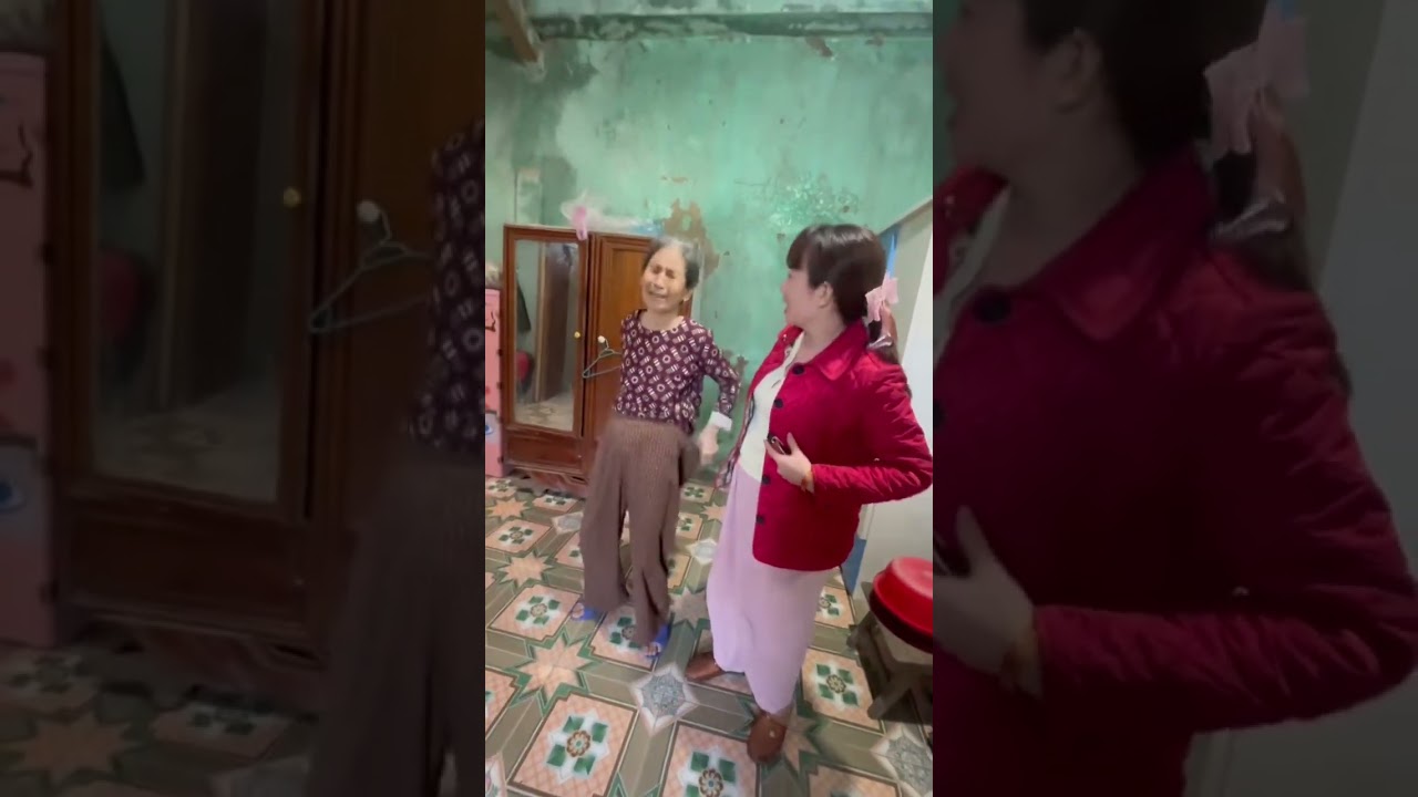 Mẹ chồng lẫn phải quần đen mẹ mới chịu mặc cơ #culan 