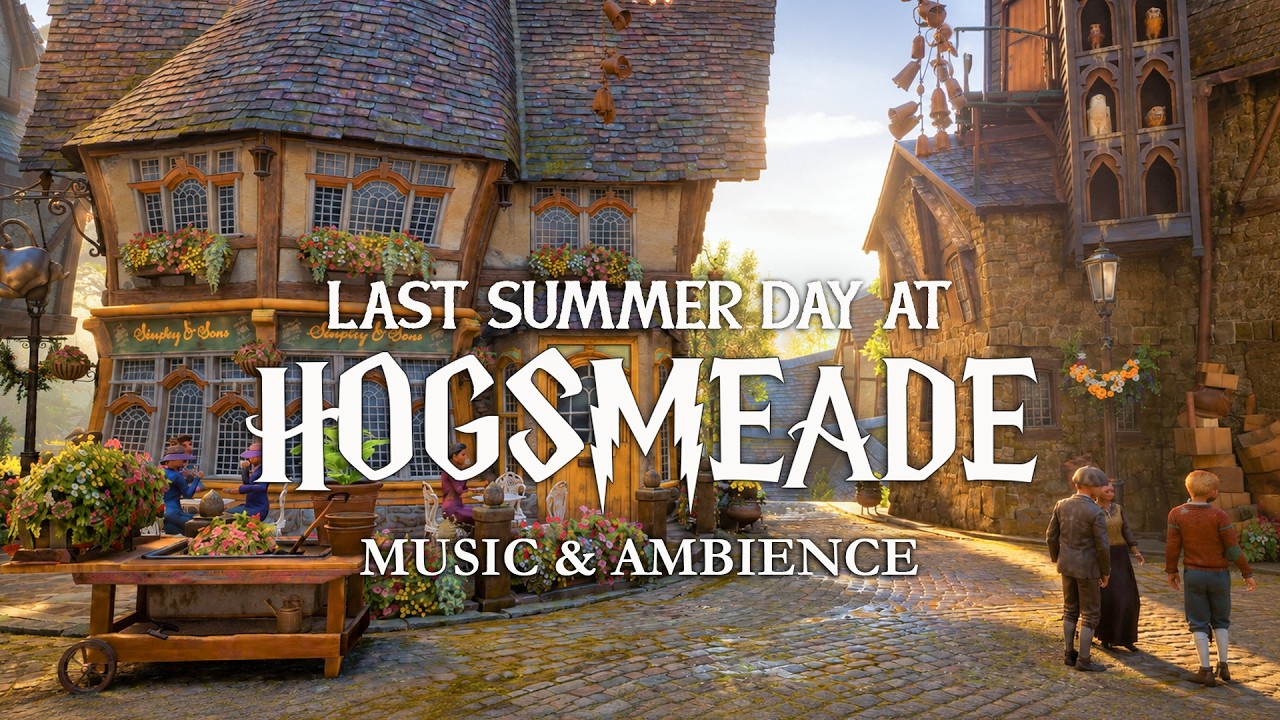 Last Day of Hogsmeade Summer | 3 Hours Harry Potter Music & Ambience