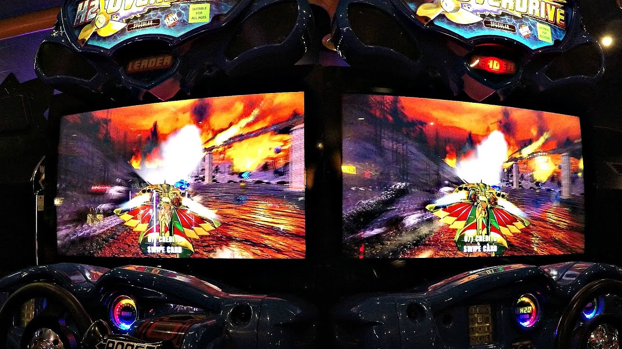 H2Overdrive Superboat Racing Arcade Game 2 Player! レースゲーム