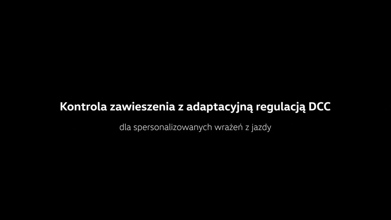 Zawieszenie DCC – adaptacyjna regulacja dla optymalnego komfortu | Volkswagen Polska