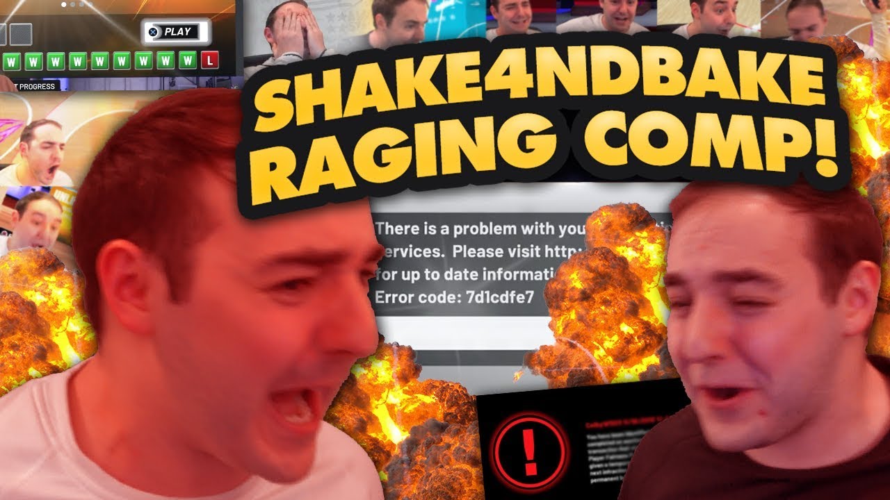 HILARIOUS SHAKE4NDBAKE RAGE COMPILATION! NBA 2K GONE WRONG!!!