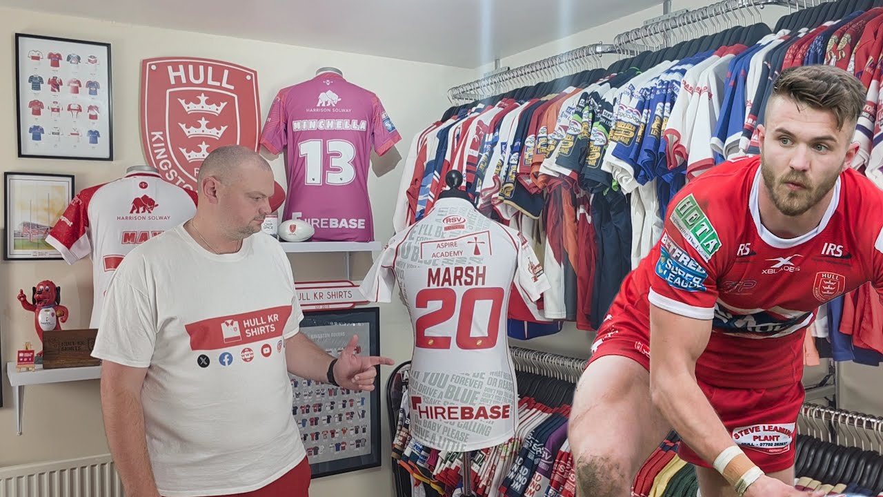 2018 Third 'A Little Respect' - Matty Marsh - Talking Shirts Episode 136 - Hull KR Shirts #hullkr