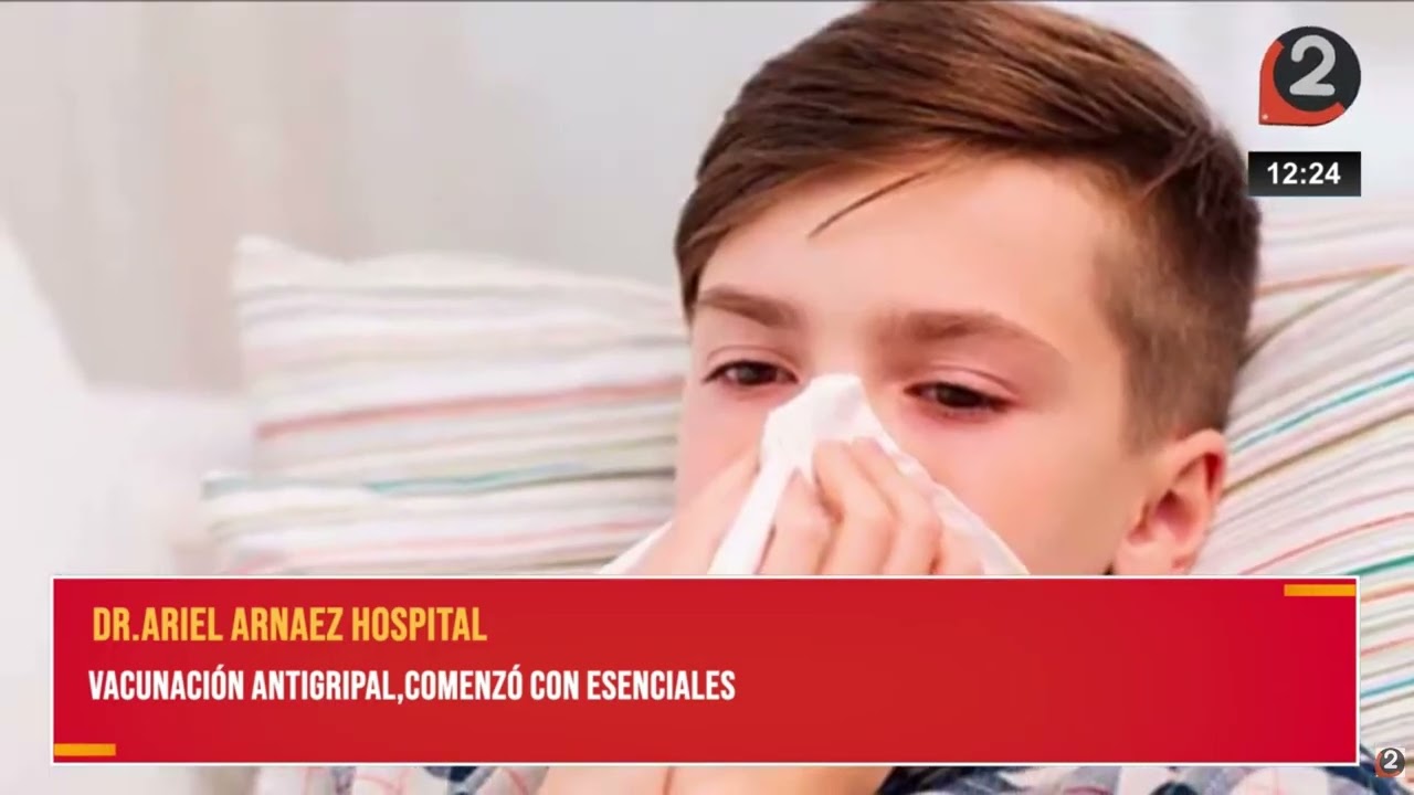 Dr. Ariel Arnaez-💉 Comenzó la vacunación antigripal para personal esencial