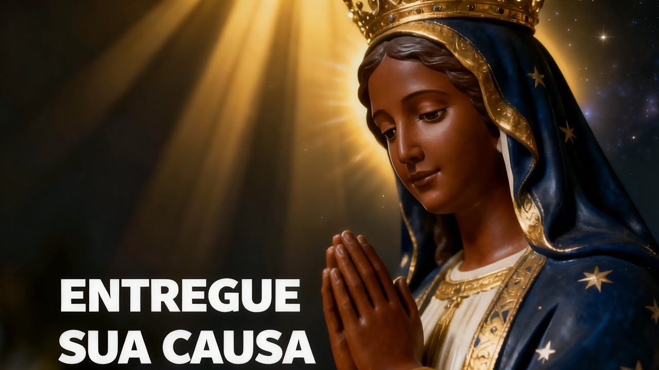 ENTREGUE SUA CAUSA A NOSSA SENHORA APARECIDA #luzdivina